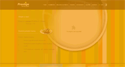 Desktop Screenshot of prestige-tenis.cz